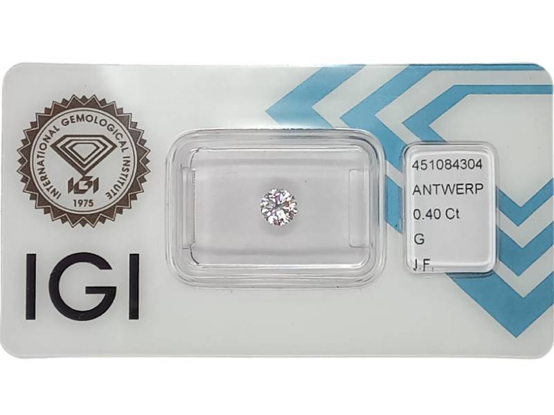 INVESTMENT DIAMOND IGI 0.40CT G IF